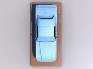 Dodge Diamante 1970 3D Print Model