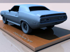 Dodge Diamante 1970 3D Print Model