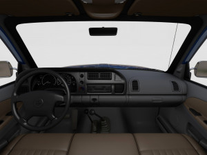 Dodge RAM 1500 V8 Single Cab 1995 3D 模型