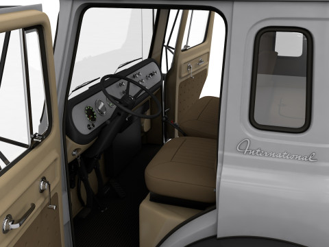 International Loadstar CO1600 Truck 1963 3Dモデル