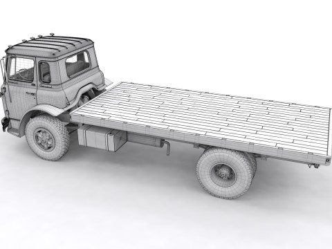International Loadstar CO1600 Truck 1963 3Dモデル