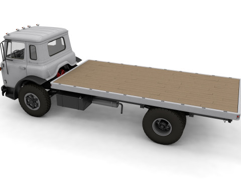 International Loadstar Truck 1963 and Int Harvester Tractor 1972 Modelo 3D