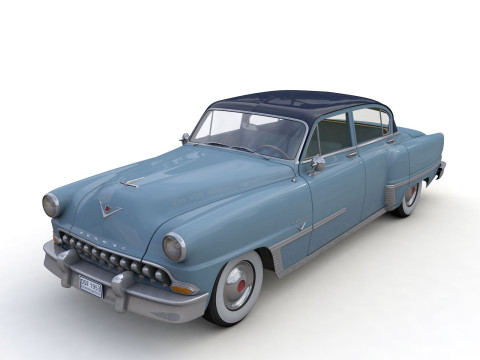Desoto Firedome Sedan 1953 3D 모델