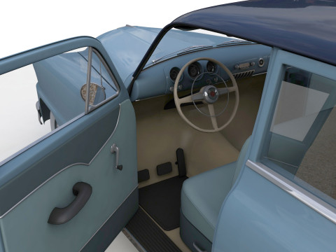 Desoto Firedome Sedan 1953 3D Модель