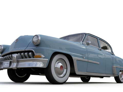 Desoto Firedome Sedan 1953 3D Модель