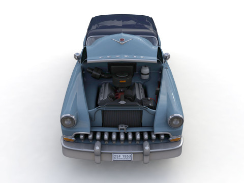 Desoto Firedome Sedan 1953 3D Модель