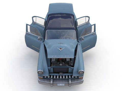 Desoto Firedome Sedan 1953 3D Модель