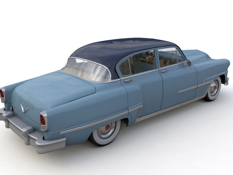 Desoto Firedome Sedan 1953 3D Модель