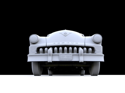 Desoto Firedome Sedan 1953 3D Модель