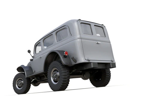 Dodge Power Wagon Borsone 1942 Modello 3D
