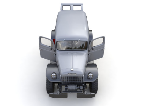 Dodge Power Wagon Carryall 1942 Modelo 3D