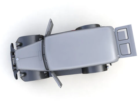 Dodge Power Wagon Borsone 1942 Modello 3D