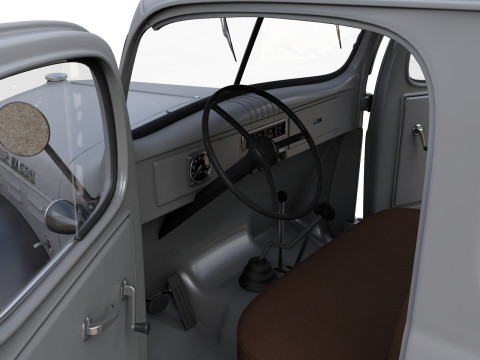 Dodge Power Wagon Carryall 1942 Modelo 3D
