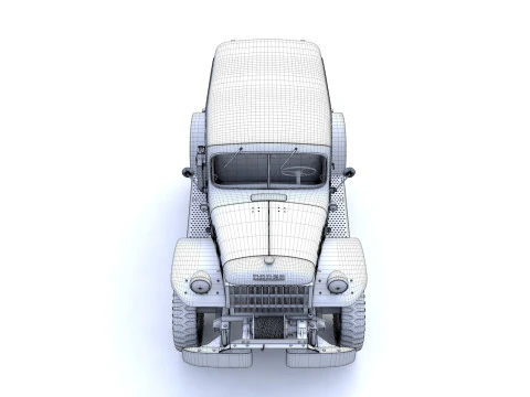 Dodge Power Wagon Borsone 1942 Modello 3D