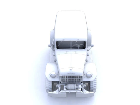 Dodge Power Wagon Borsone 1942 Modello 3D