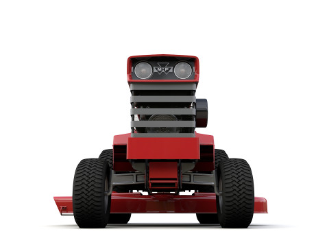 Massey Ferguson 16 lawn Tractor 1975 Model 3D