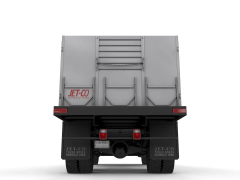 Chevy C70 1979 Grain Truck 3D Model
