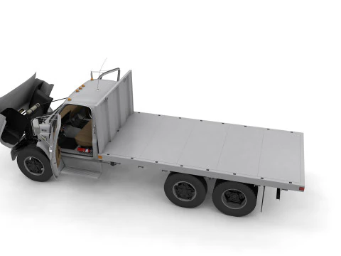 雪佛兰 C70 1979 平板卡车 3D 模型