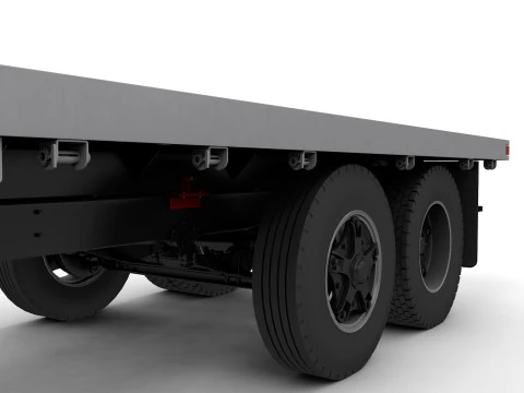 雪佛兰 C70 1979 平板卡车 3D 模型