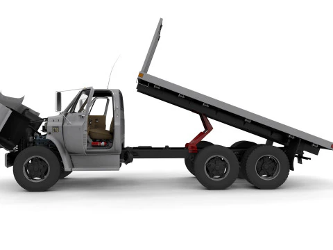 雪佛兰 C70 1979 平板卡车 3D 模型