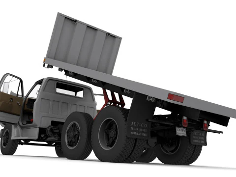 雪佛兰 C70 1979 平板卡车 3D 模型