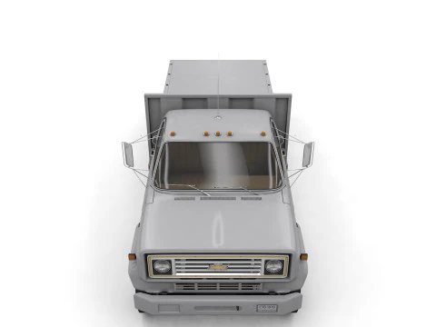 雪佛兰 C70 1979 平板卡车 3D 模型