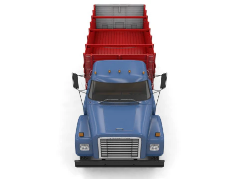 International Loadstar 1600 Giant Grain Truck 1974 3D Model