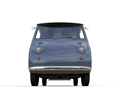 Goggomobil TL250 Transporter Van 1956 Modello 3D
