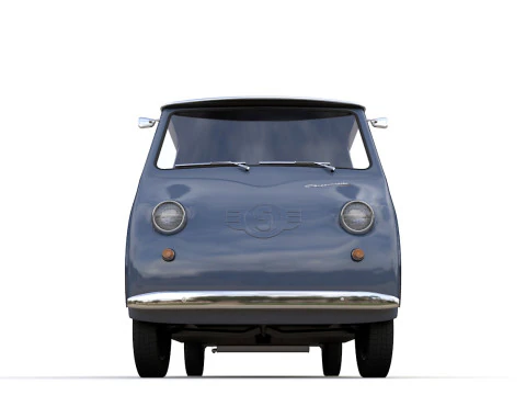Goggomobil TL250 Fourgon Transporteur 1956 Modèle 3D