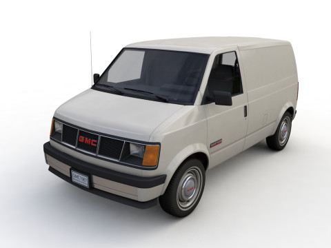 GMC Safari Wagon 1987 3D 모델