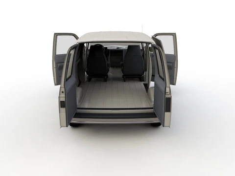 GMC Safari Wagon 1987 3D Model