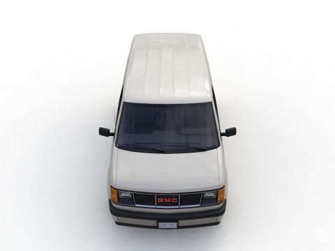 GMC Safari Wagon 1987 3D Model