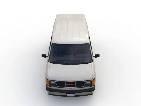 GMC Safari Wagon 1987 3D Model
