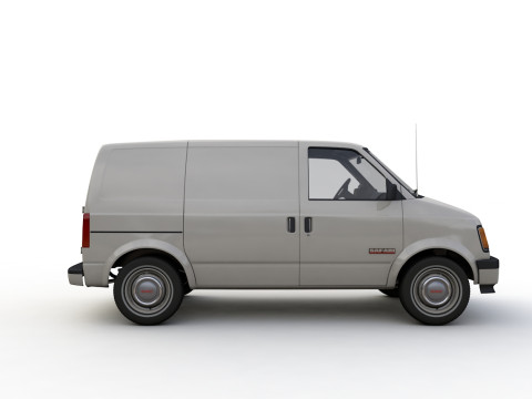 GMC Safari Wagon 1987 3D Model