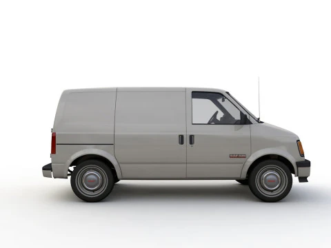 GMC Safari Wagon 1987 3D Model