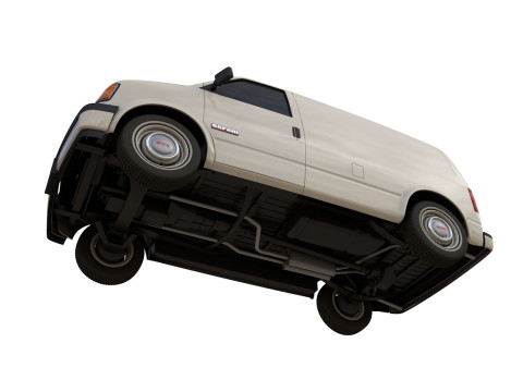 GMC Safari Wagon 1987 3D Model