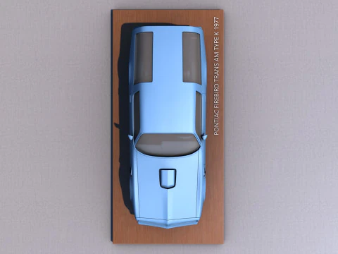 Pontiac Firebird Trans AM Type K 1977 3D Print Model