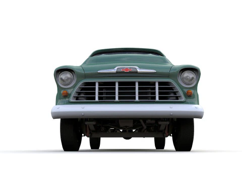 Chevy 3100 Steepside Pickup 1955 3D Model