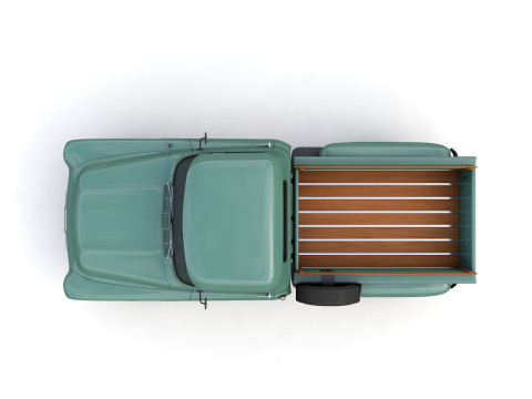 Chevy 3100 Steepside Pickup 1955 3Dモデル