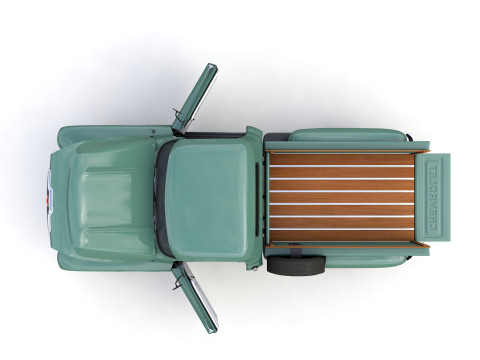 Chevy 3100 Steepside Pickup 1955 3Dモデル