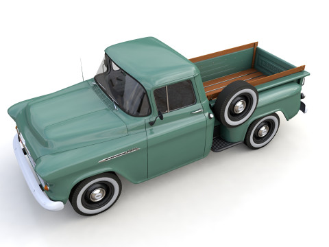 Chevy 3100 Steepside Pickup 1955 3Dモデル