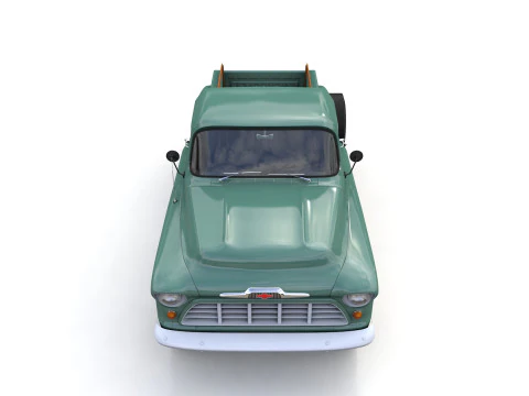 Chevy 3100 Steepside Pickup 1955 3D Model