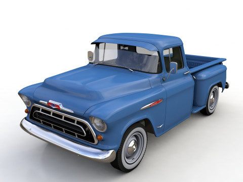 Chevy 3100 Steepside Pickup 1957 3Dモデル
