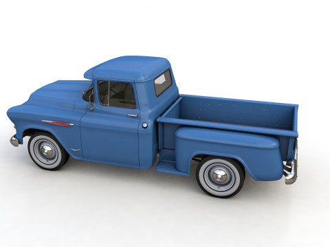 Chevy 3100 Steepside Pickup 1957 3Dモデル