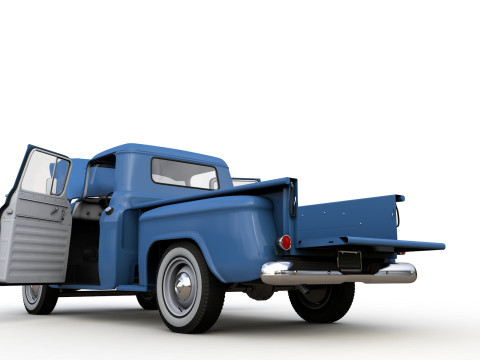 Chevy 3100 Steepside Pickup 1957 3Dモデル