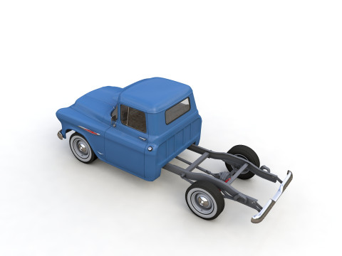 Chevy 3100 Steepside Pickup 1957 3Dモデル