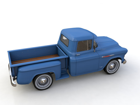 Chevy 3100 Steepside Pickup 1957 3Dモデル