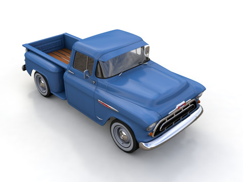Chevy 3100 Steepside Pickup 1957 3Dモデル