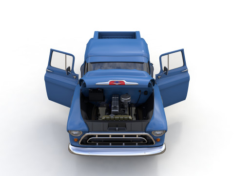 Chevy 3100 Steepside Pickup 1957 3Dモデル
