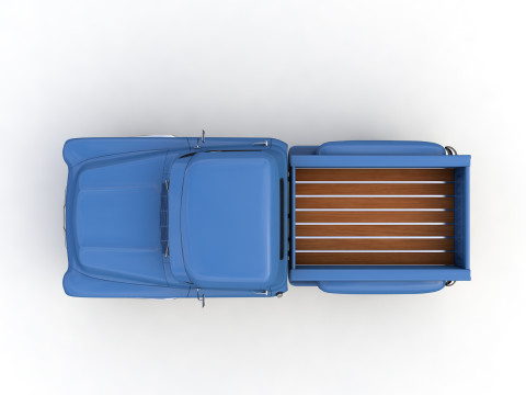 Chevy 3100 Steepside Pickup 1957 3Dモデル
